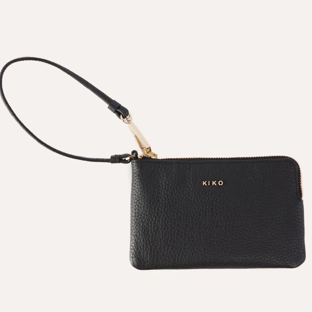 Kiko Small Leather Wristlet